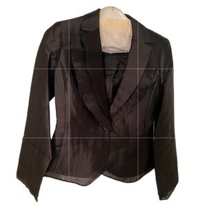 Jovani Tank and Jacket Black